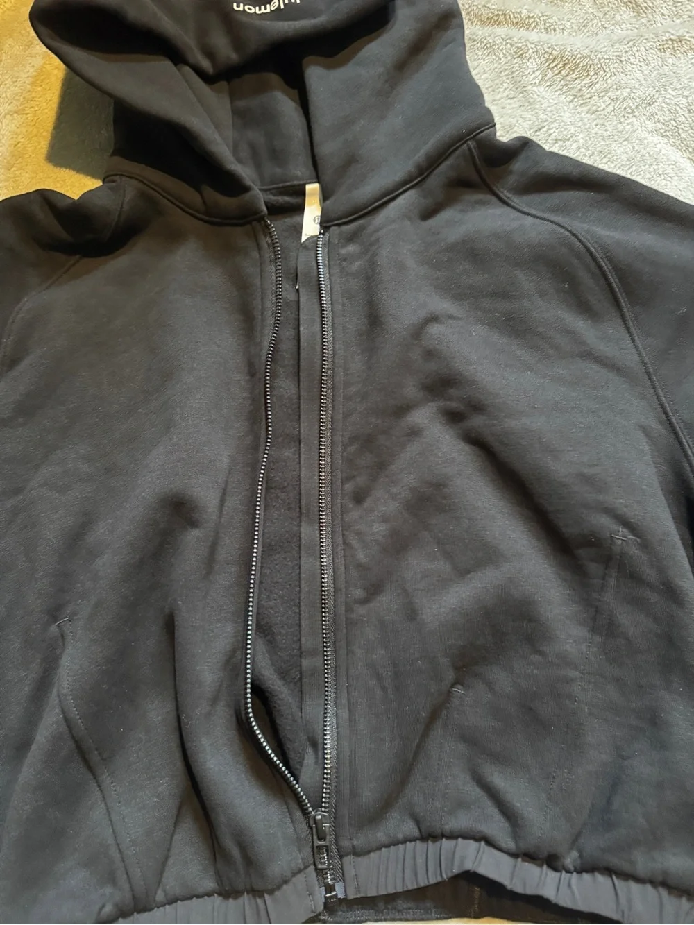lululemon athletica Black Full-Zip Hoodie - Picture 5 of 8